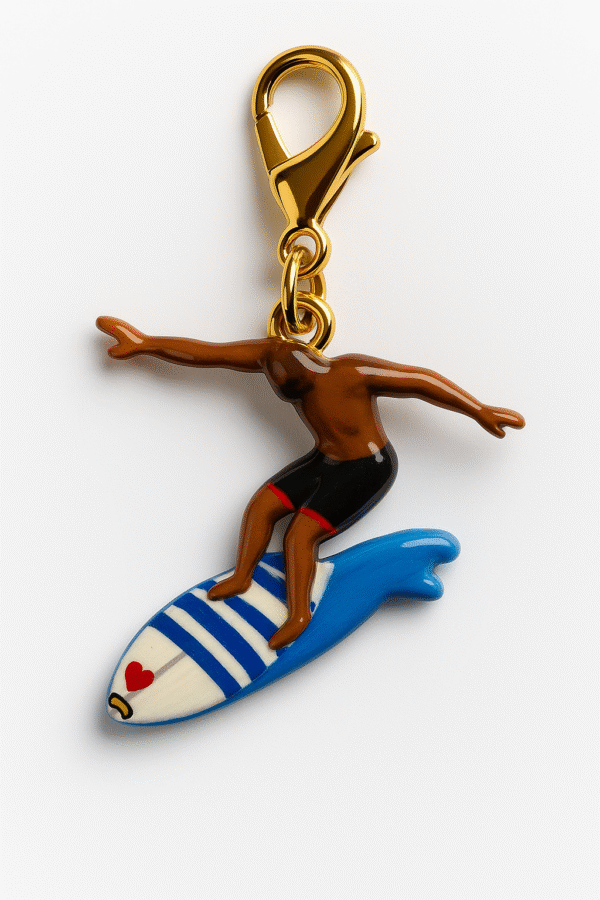 Charm Surfeur LENY pour sneakers personnalisables