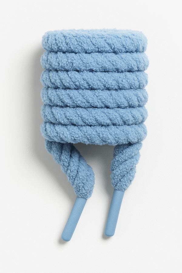 lacets plage bleue